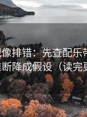 番茄影视像排错：先查配乐带节奏吗，再把推断降成假设（读完更清楚）